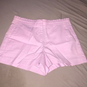 Ruffle trim shorts